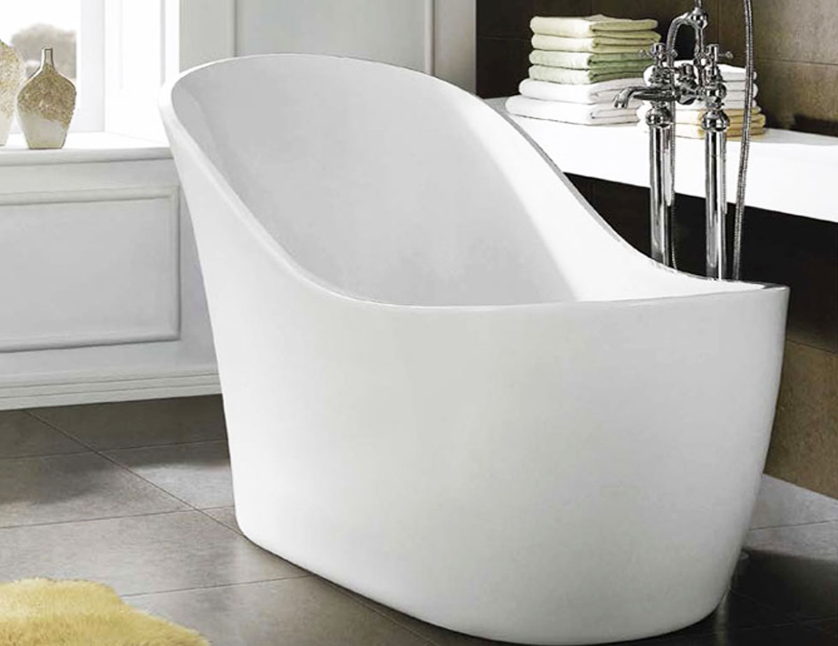 Click here to view / buy the Mardi Gras Modern Luxury Thin Edge Freestanding Slipper Bath